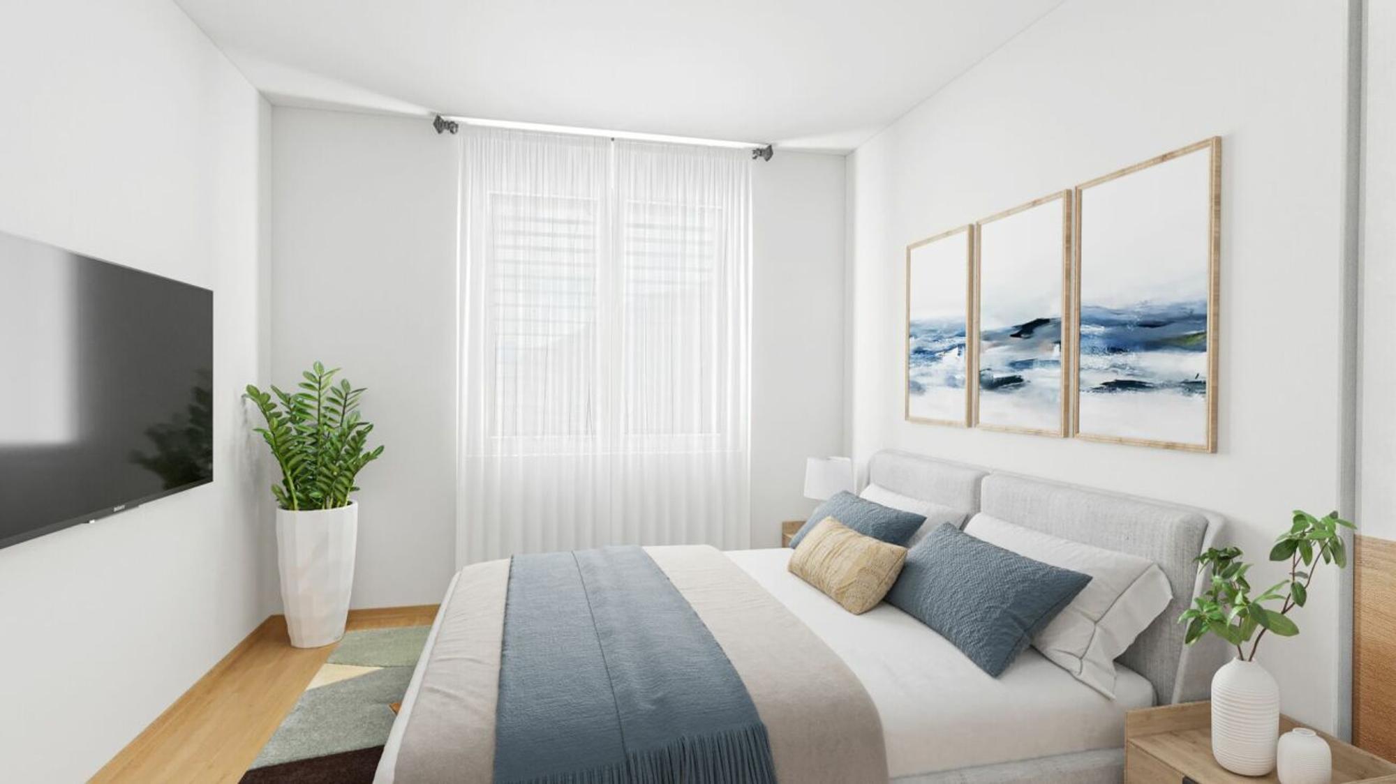 Family-friendly 5.5-room apartment with parking space in Susten (Feithieren) - 5