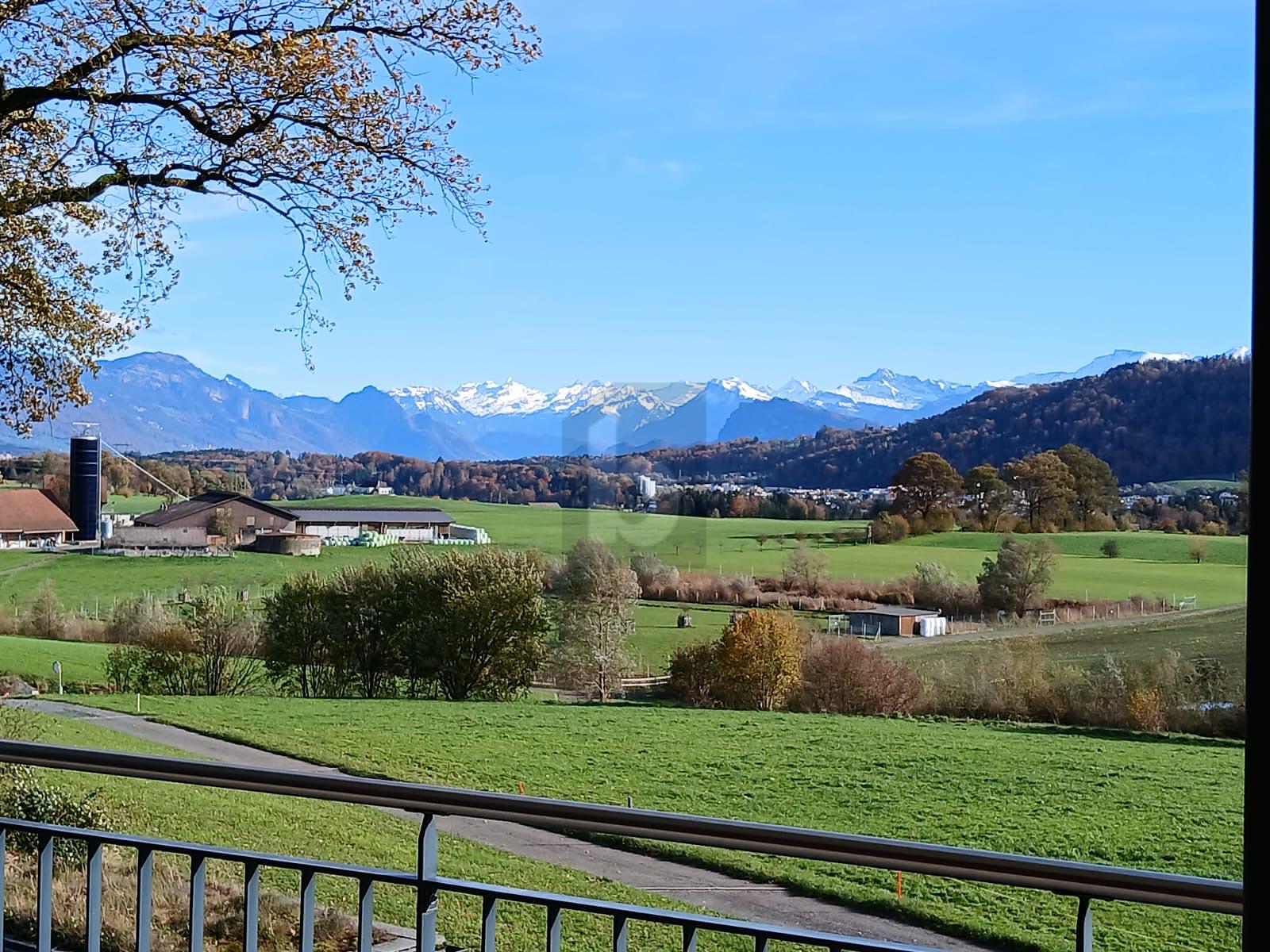 WOHNOASE MIT BERGBLICK & TOP ANBINDUNG - 0