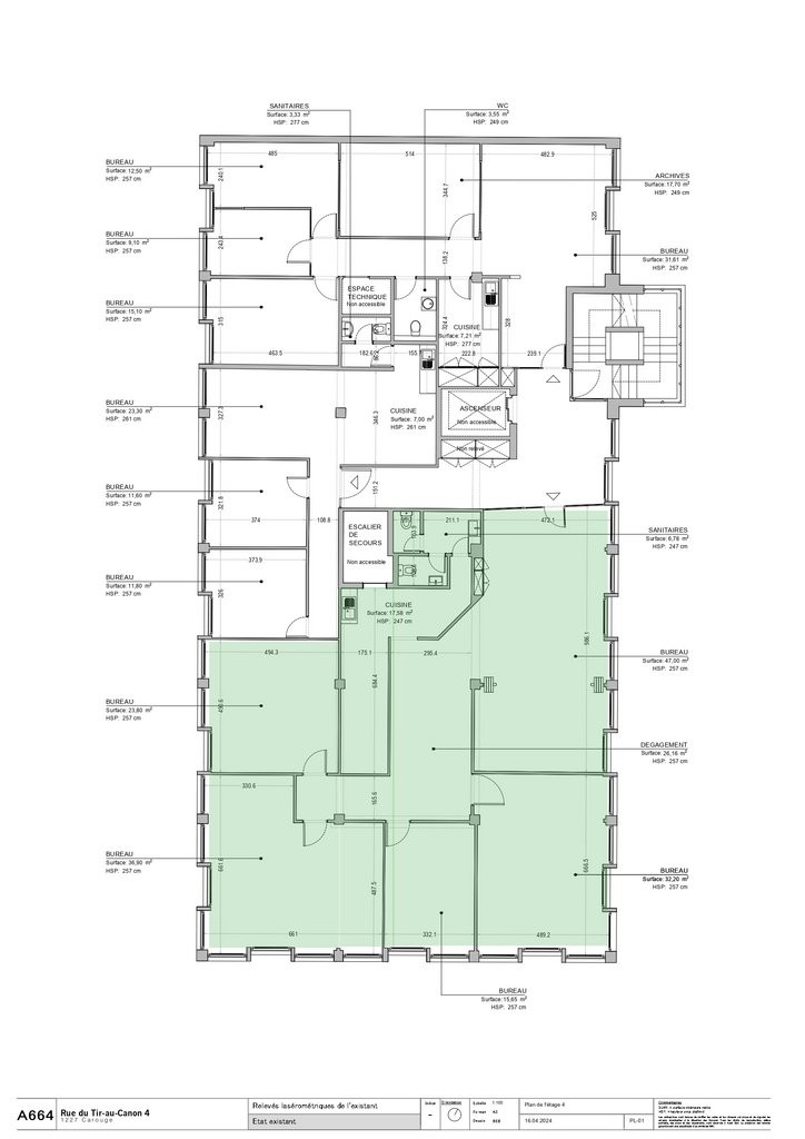 Bureau à louer (207m2) idéalement situé à Carouge - 2