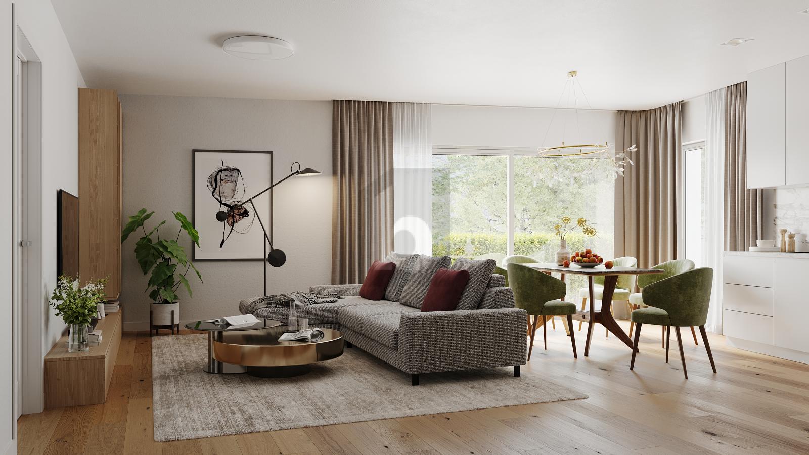 MINERGIE! ZWEI GROSSEN DACHTERRASSEN UND GARTEN - 3