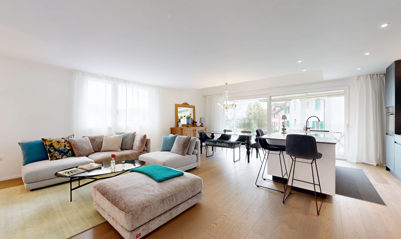 Helle 4.5-Zimmer-Maisonettewohnung mit Balkon und viel Raum für Ideen - 3