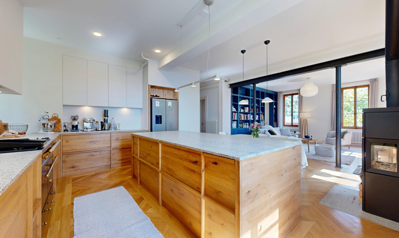 Beautiful renovated apartment on the garden level in Saint-Légier - 6