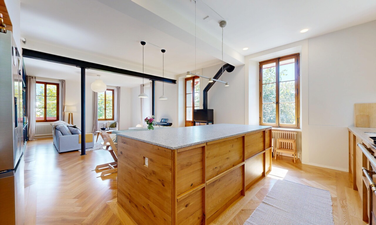 Beautiful renovated apartment on the garden level in Saint-Légier - 7