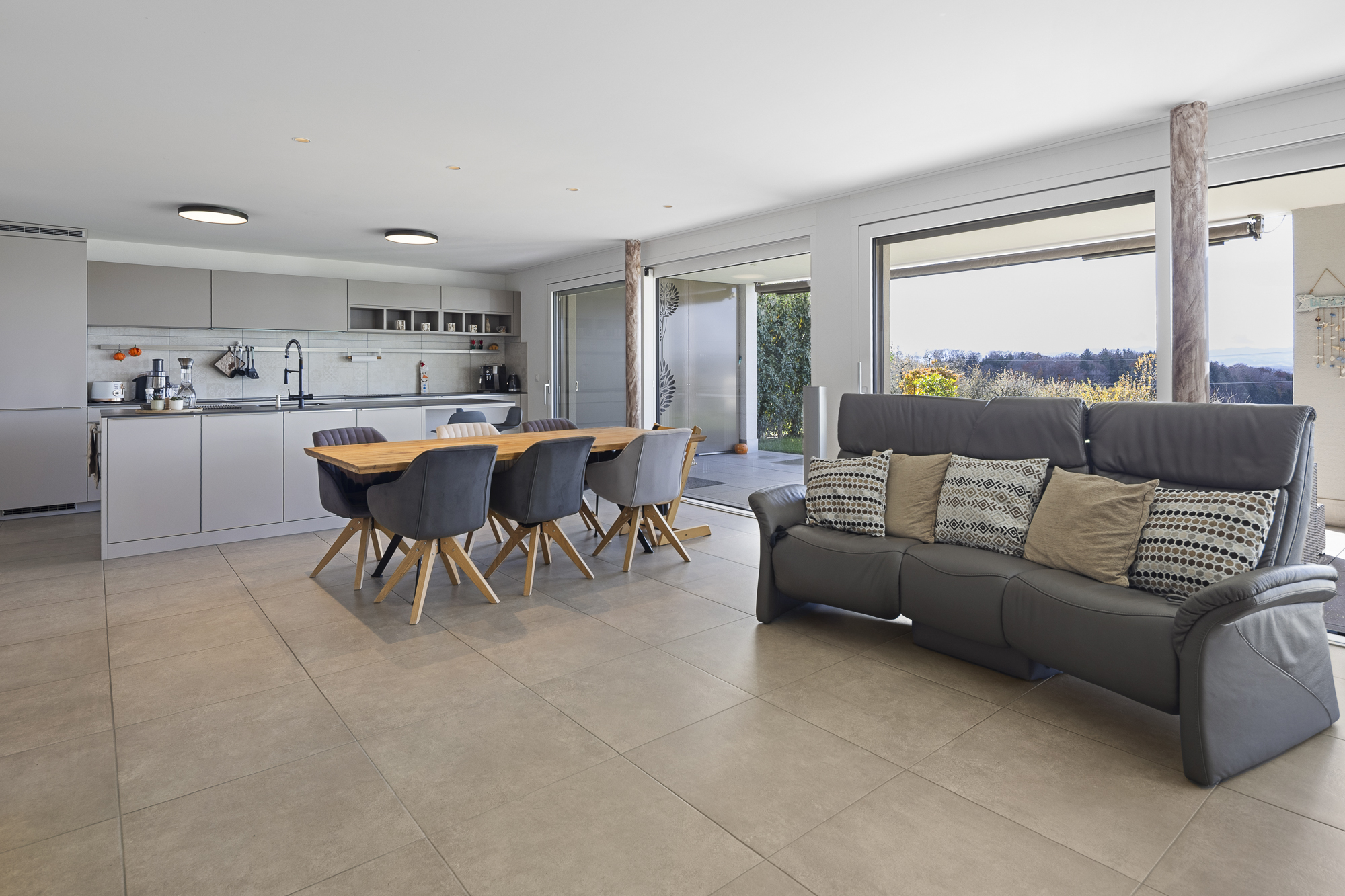 Moderner Wohntraum mit grosser Terrasse und unverbaubarer Weitsicht - 1