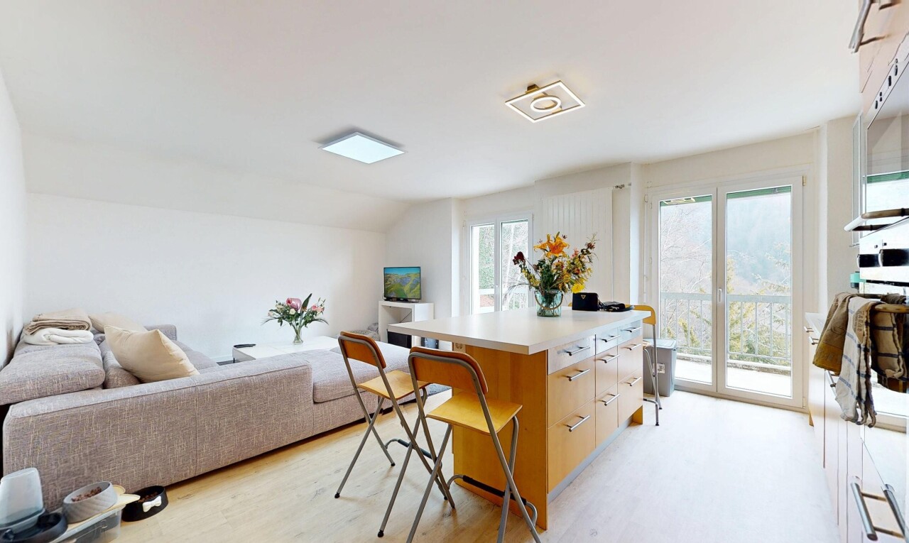 Dernier étage in à Montreux - 2