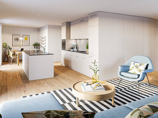 Ihre letzte Chance auf eine 2.5-Zimmerwohnung - ERSTVERMIETUNG BAHNWEID in Deitingen  HOCHWERTIGES WOHNEN IN MODERNER ARCHITEKTUR - 1