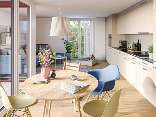 Ihre letzte Chance auf eine 2.5-Zimmerwohnung - ERSTVERMIETUNG BAHNWEID in Deitingen  HOCHWERTIGES WOHNEN IN MODERNER ARCHITEKTUR - 6