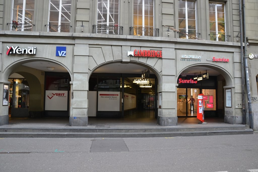 Schaukasten mieten an Top-Lage in Bern - 0