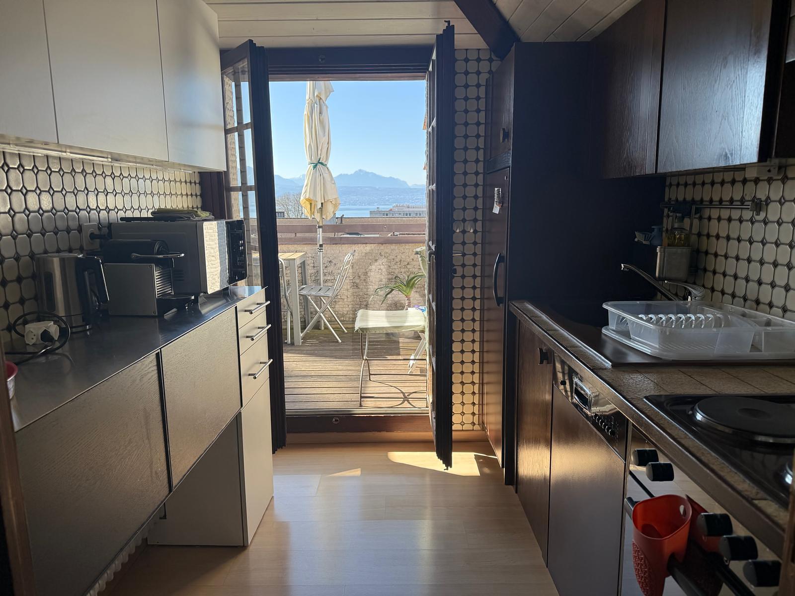 MAGNIFIQUE ATTIQUE MEUBLÉ, ENTRE LAC ET GARE  ! - 4