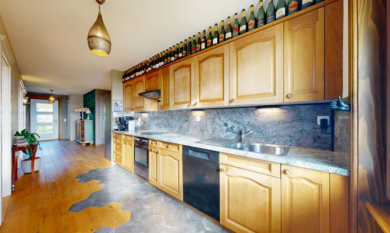 Charming villa in Bevaix with breathtaking views of lake and Alps - 8