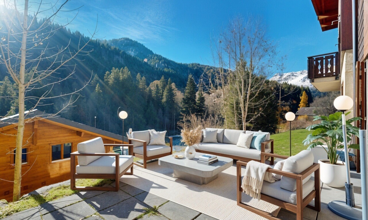 Appartement duplex avec jardin in à Morgins - 0