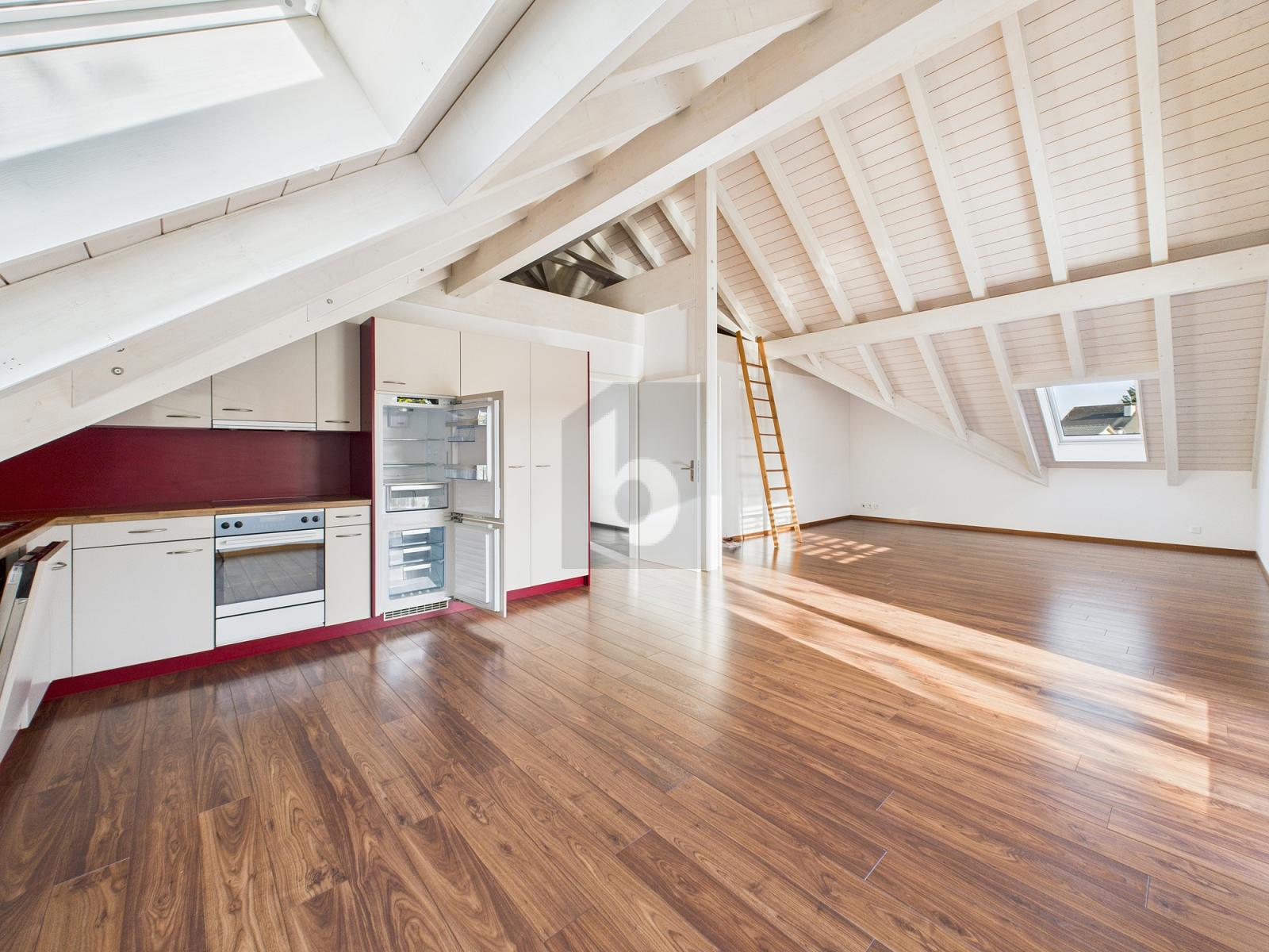 HOHE RÄUME MIT SONNIGER TERRASSE! - 0