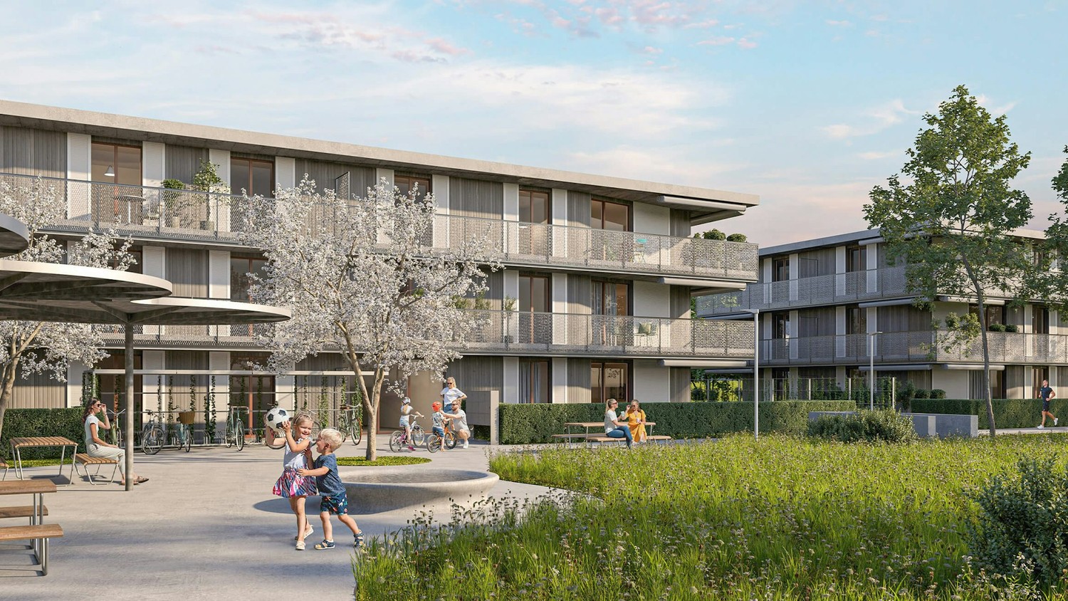 1 Monat GRATIS - ERSTVERMIETUNG BAHNWEID in Deitingen  HOCHWERTIGES WOHNEN IN MODERNER ARCHITEKTUR - 4