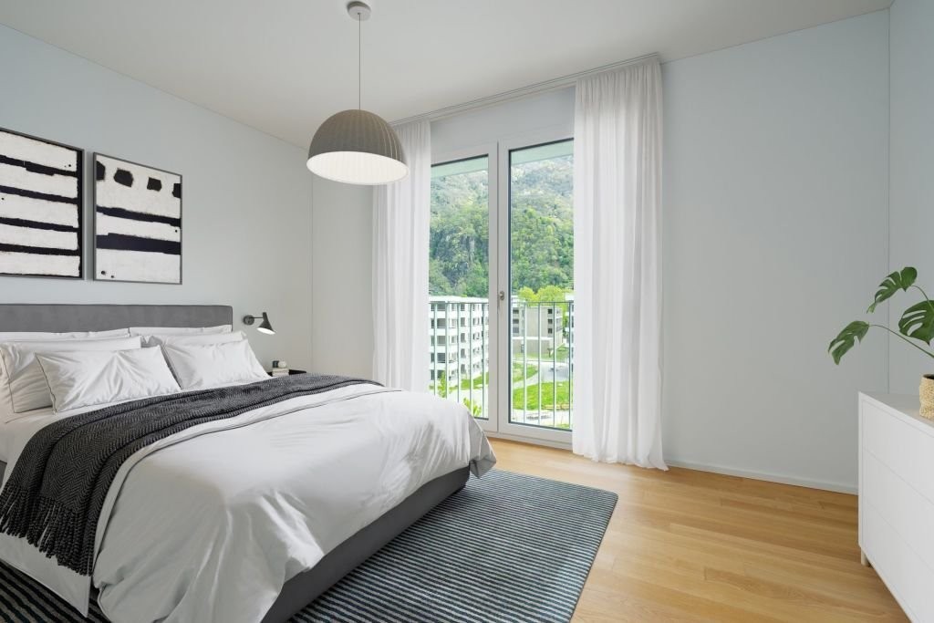 Affittiamo luminoso e moderno 4.5 locali con giardino privato - 2