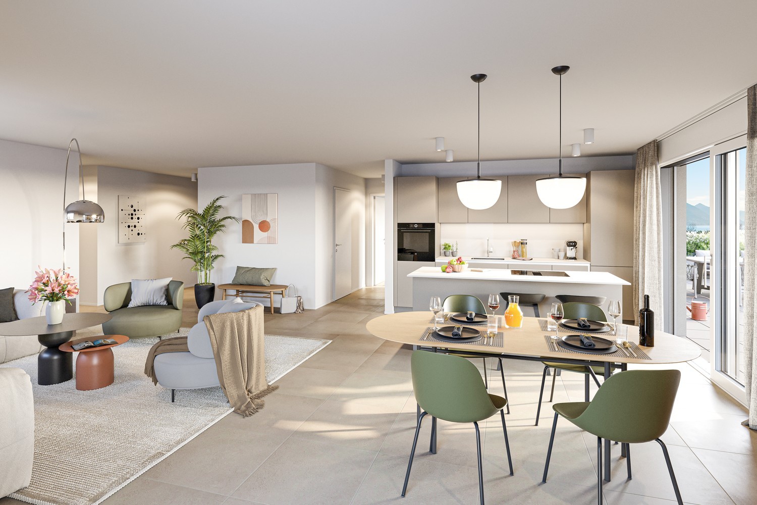 RESIDENZA HEDERA - PRIMA LOCAZIONE DI APPARTAMENTI MODERNI A TENERO-CONTRA - 4