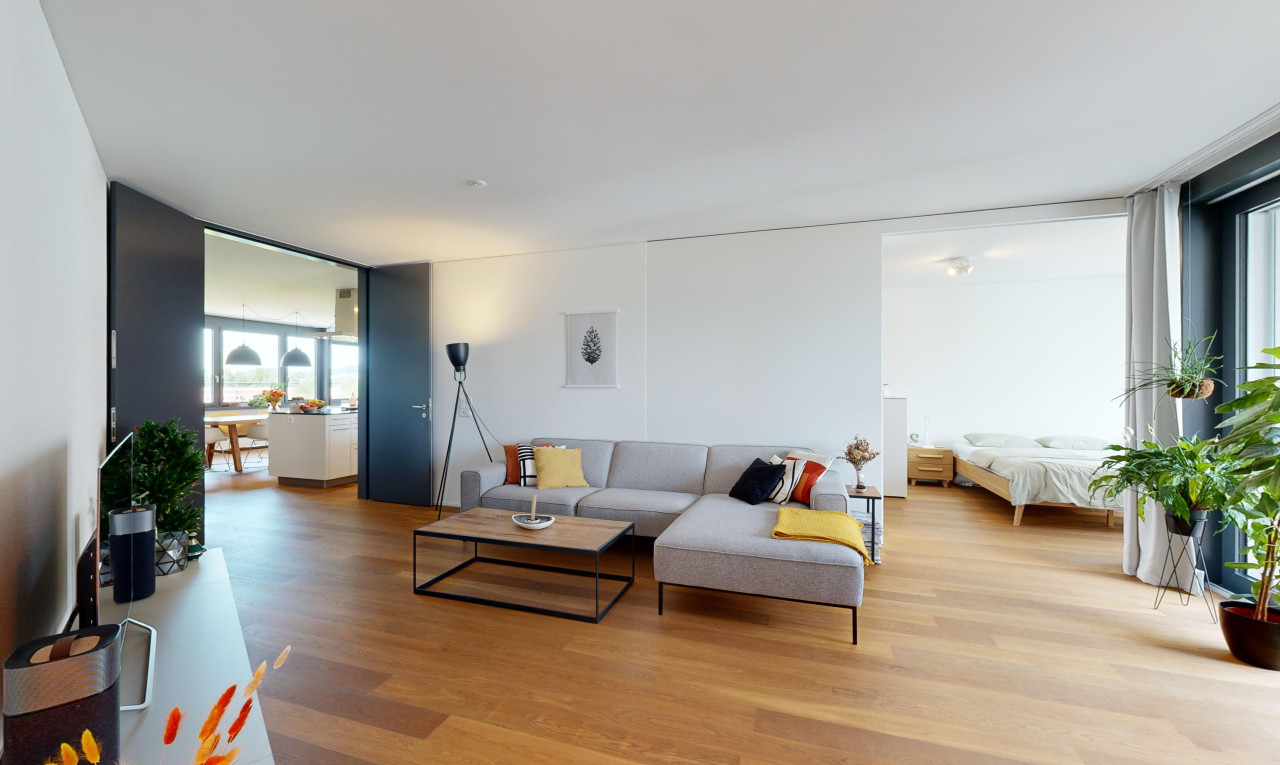 Urbanes Wohnen in Zürich - 3.5-Zimmer-Wohnung mit zusätzlichem Büro - 2