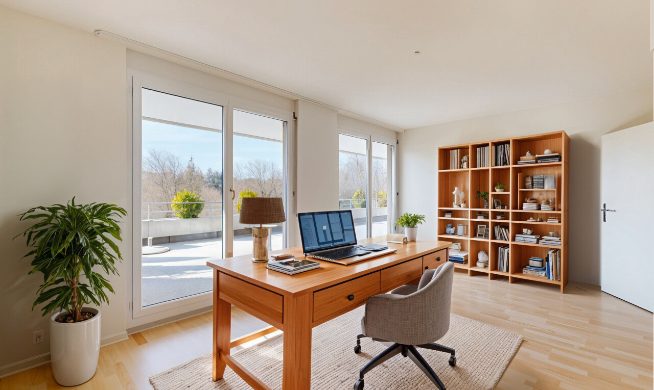 Grosszügige 5.5-Zimmer Terrassenwohnung in Düdingen - 3