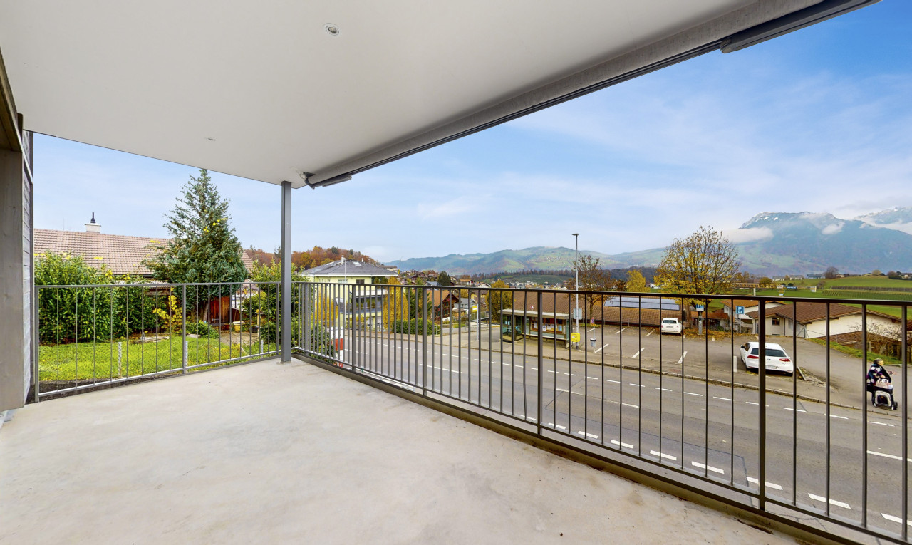 4.5-Zimmer-Duplex Wohnung mit Balkon und Aussicht - 9