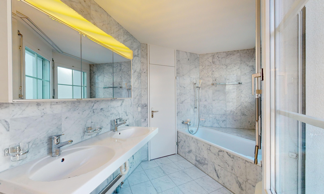 Ruhig gelegene 4.5-Zimmer-Maisonette mit Dachterasse in Bonstetten - 11