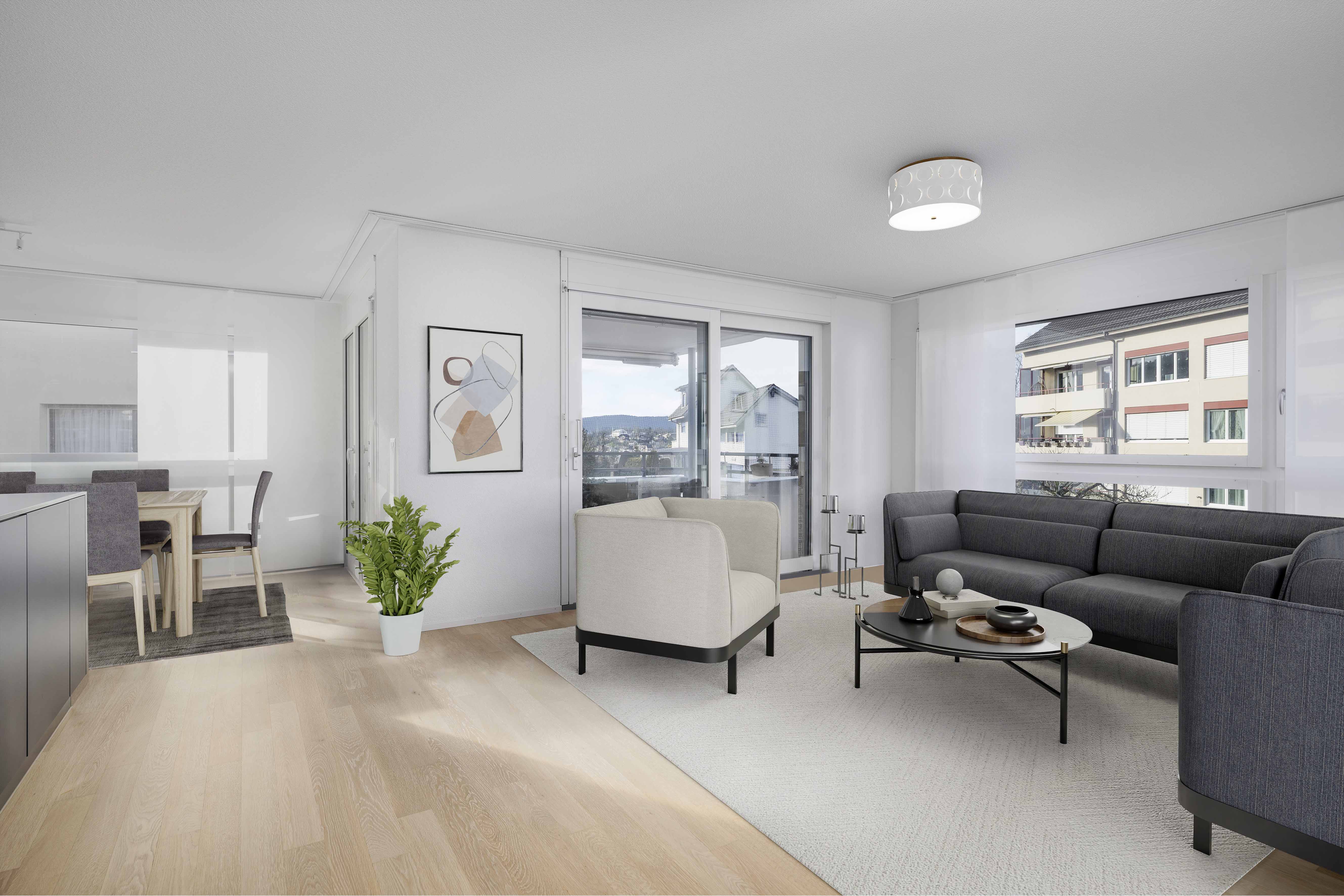Moderne Wohnung an ruhiger Lage - 1
