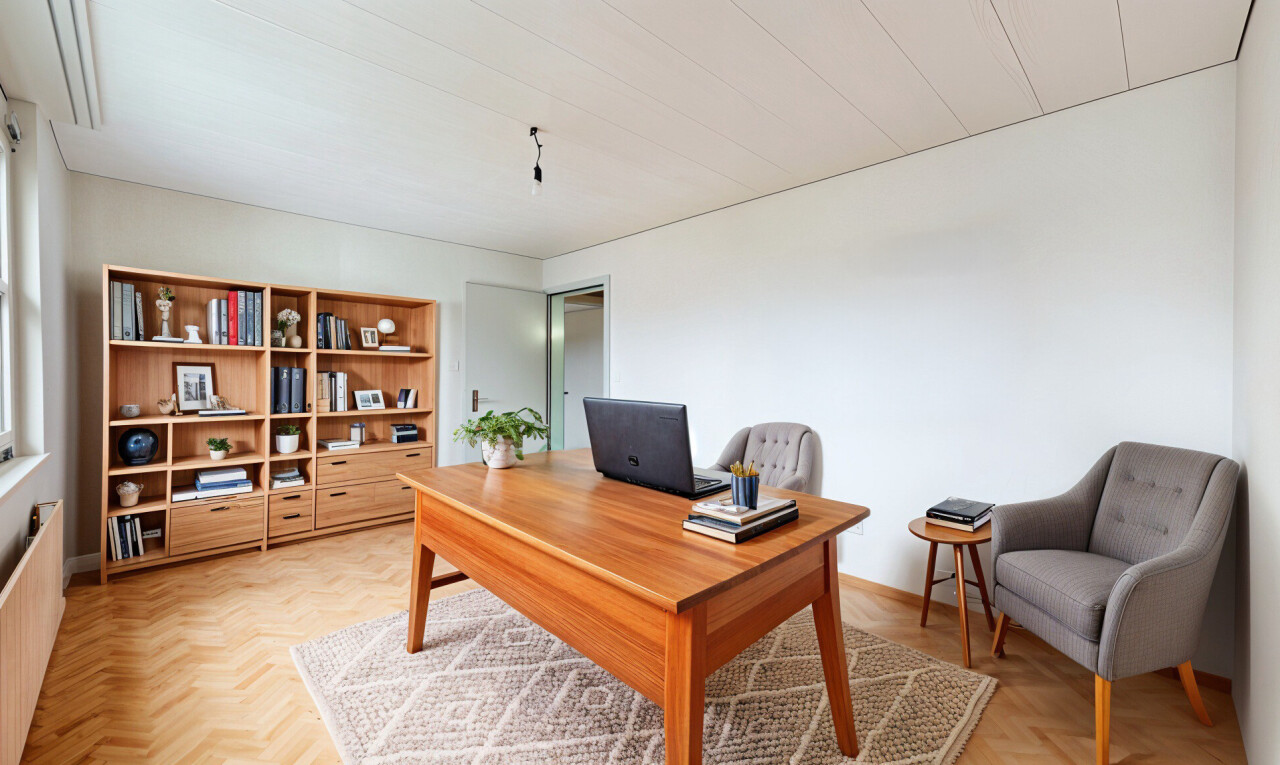 Sehr schöne 4.5p Wohnung im obersten Stockwerk mit Balkon und Aussicht - 8