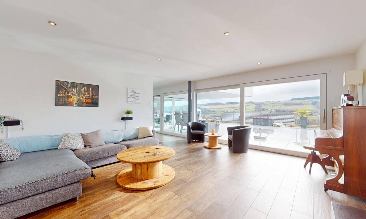 Ein außergewöhnliches Panorama für diese Luxusvilla in Lucens - 4