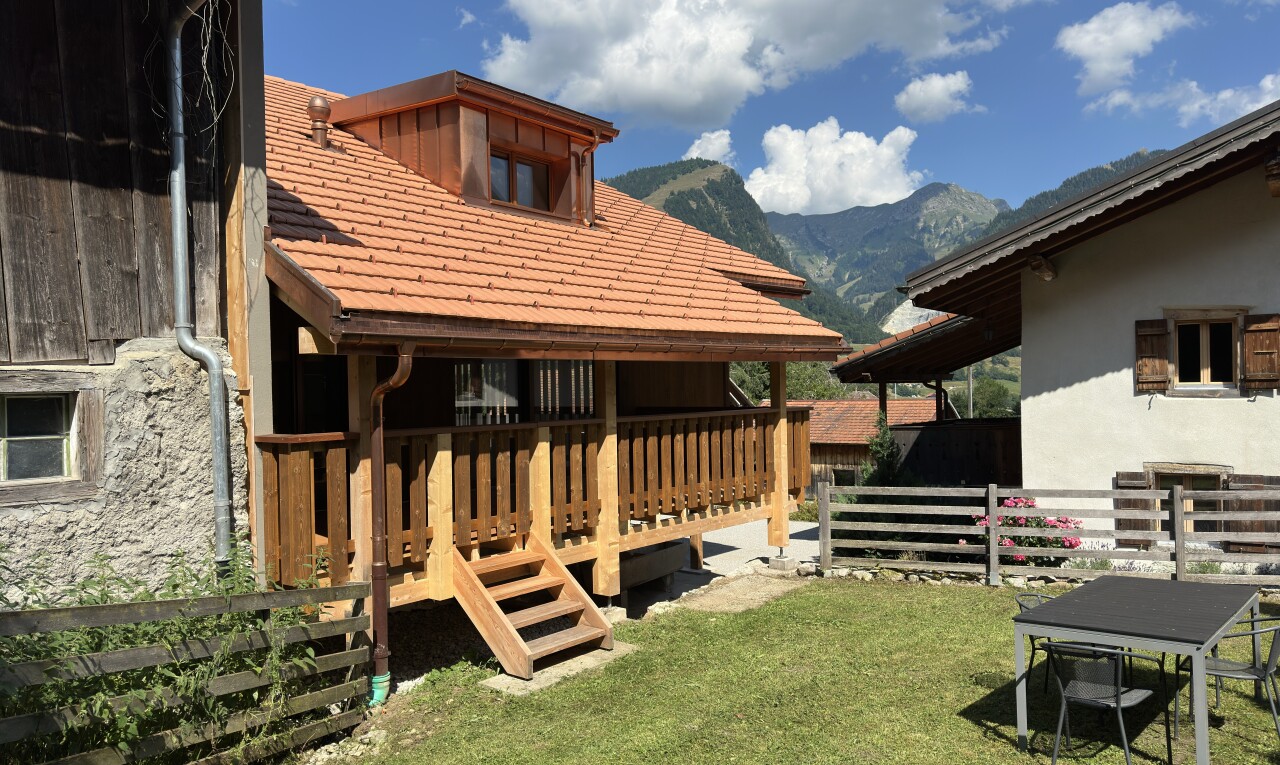 Maison mitoyenne d'angle in à Bulle - 2