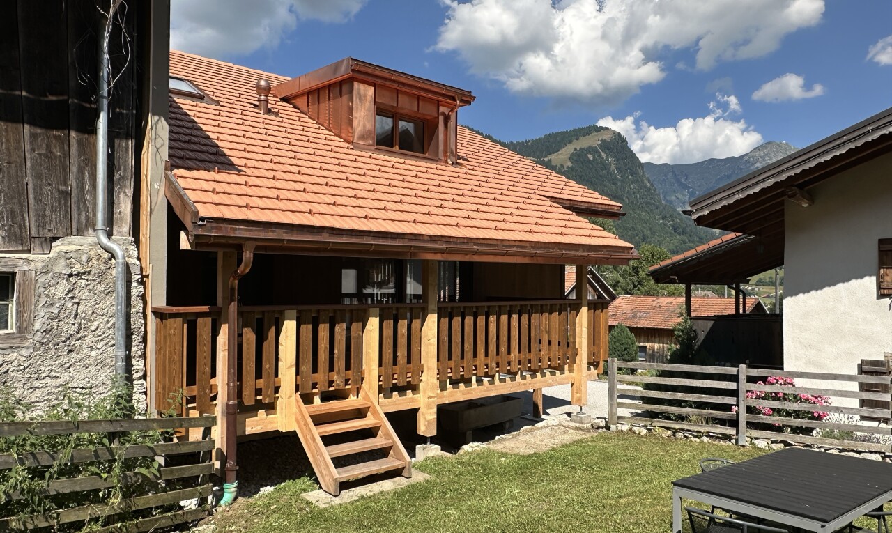 Maison mitoyenne d'angle in à Bulle - 11