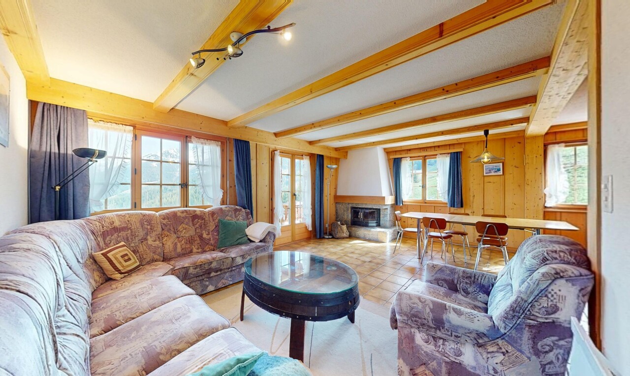 4 Vallées - Chalet mit zwei Wohnungen in Bruson am Fuße der Pisten - 6