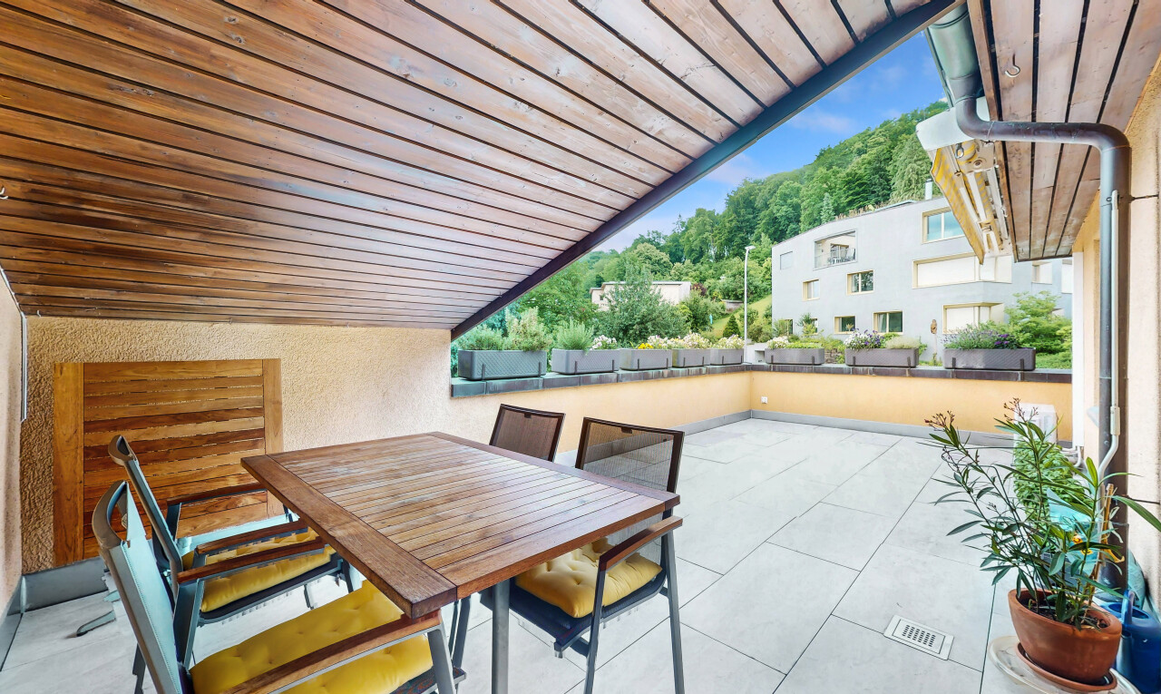 Stilvolle Maisonettewohnung mit Panoramablick und Sonnenterrasse - 9