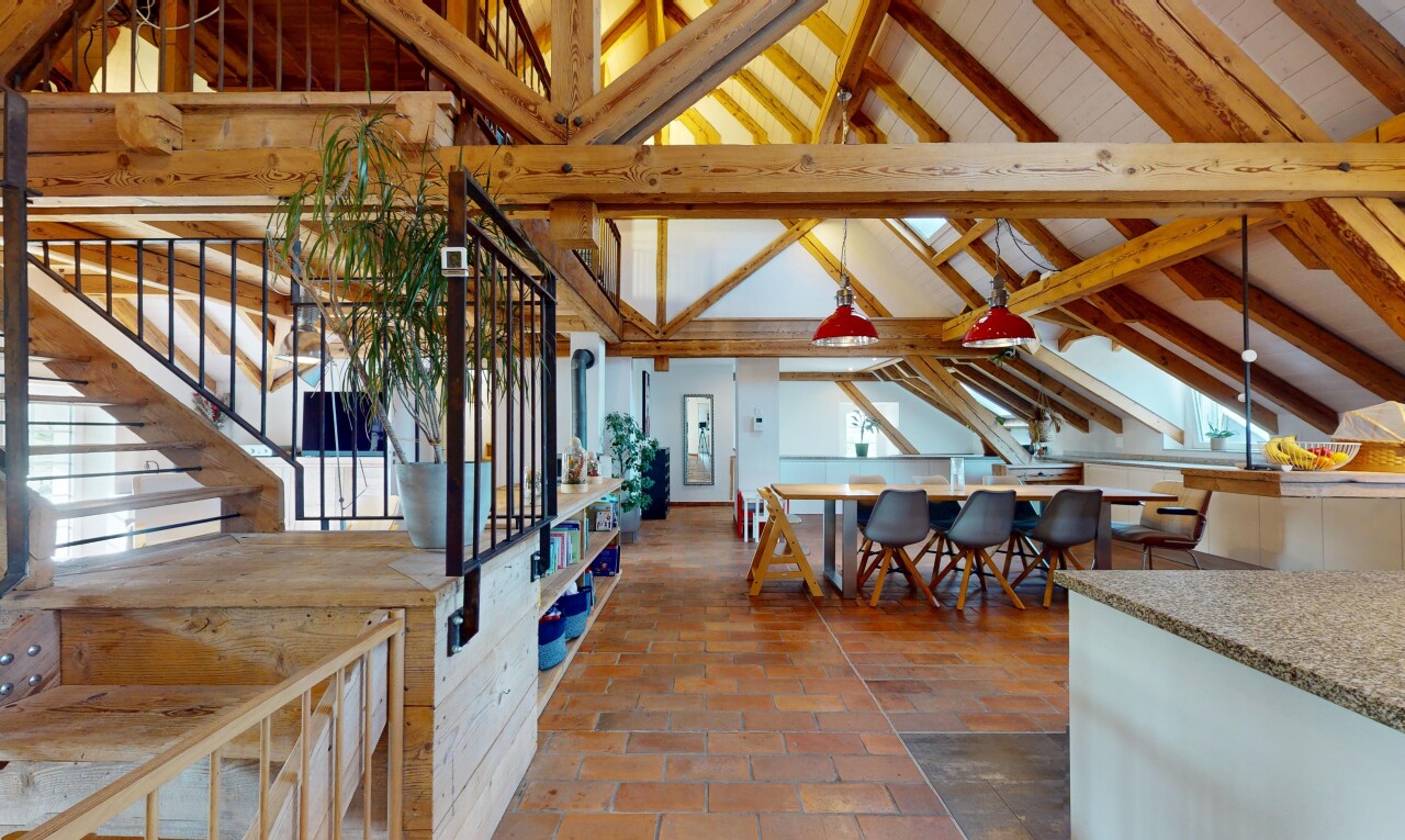 Ein einzigartiges Dachgeschoss-Juwel in einer stilvoll umgebauten - 1