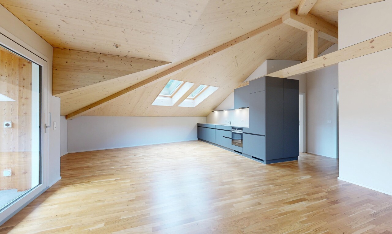 Attikawohnung mit Aussicht in Spiringen - 4