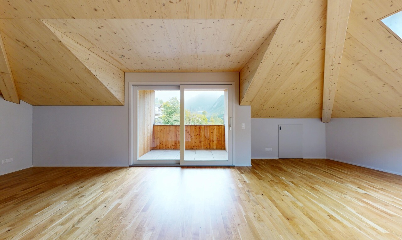 Attikawohnung mit Aussicht in Spiringen - 7