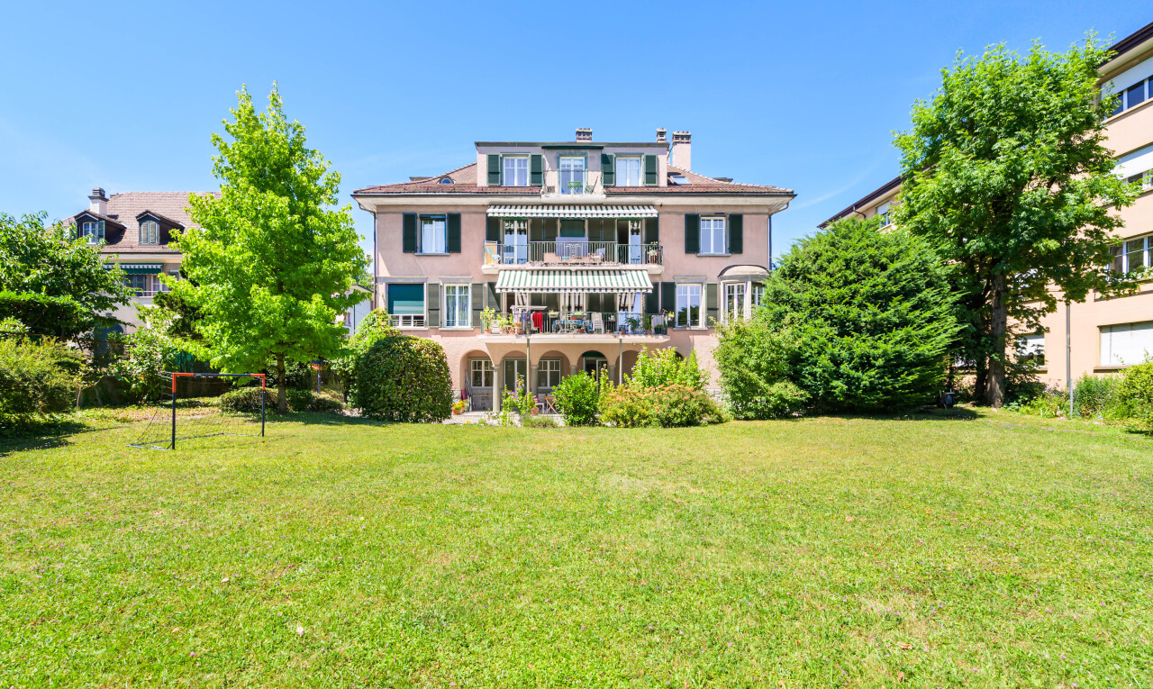 Elegante Charakterwohnung mit Garten im Zentrum von Lausanne - 7