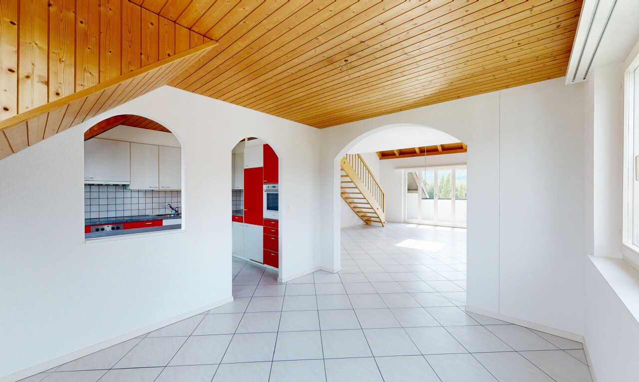 Grosszügige Maisonette mit Galerie, Aareblick und Schwedenofen - 3