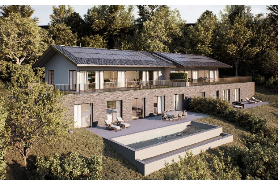 CHEXBRES – MODERNE VILLA MIT TRAUMHAFTER SEESICHT - 0