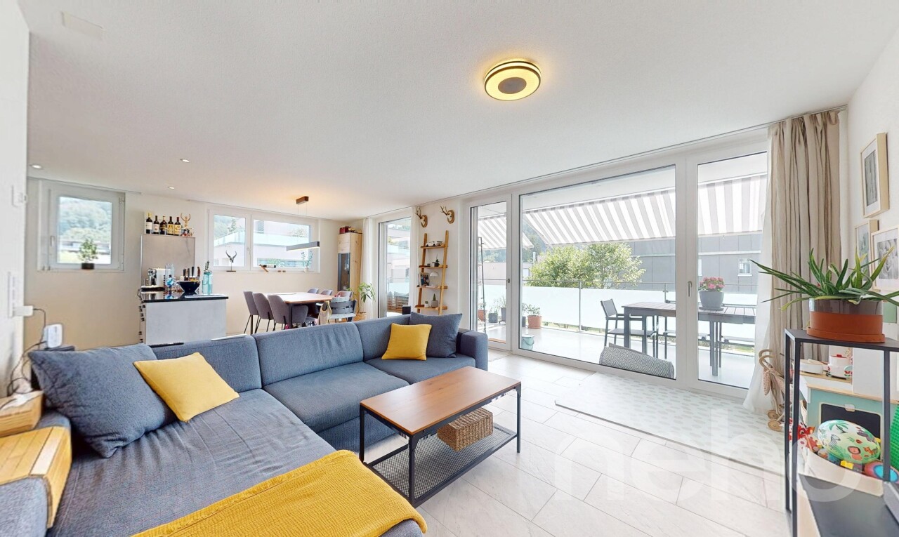 Familienfreundliche Wohnung mit Terrasse und Blick ins Jungfraugebiet - 2