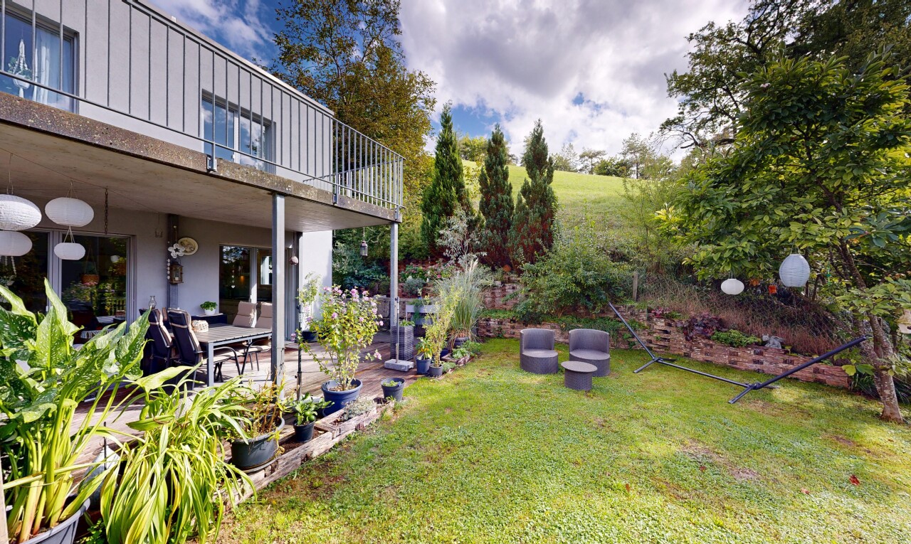 Freistehendes Einfamilienhaus mit Garten und Fernsicht in Biberstein - 1