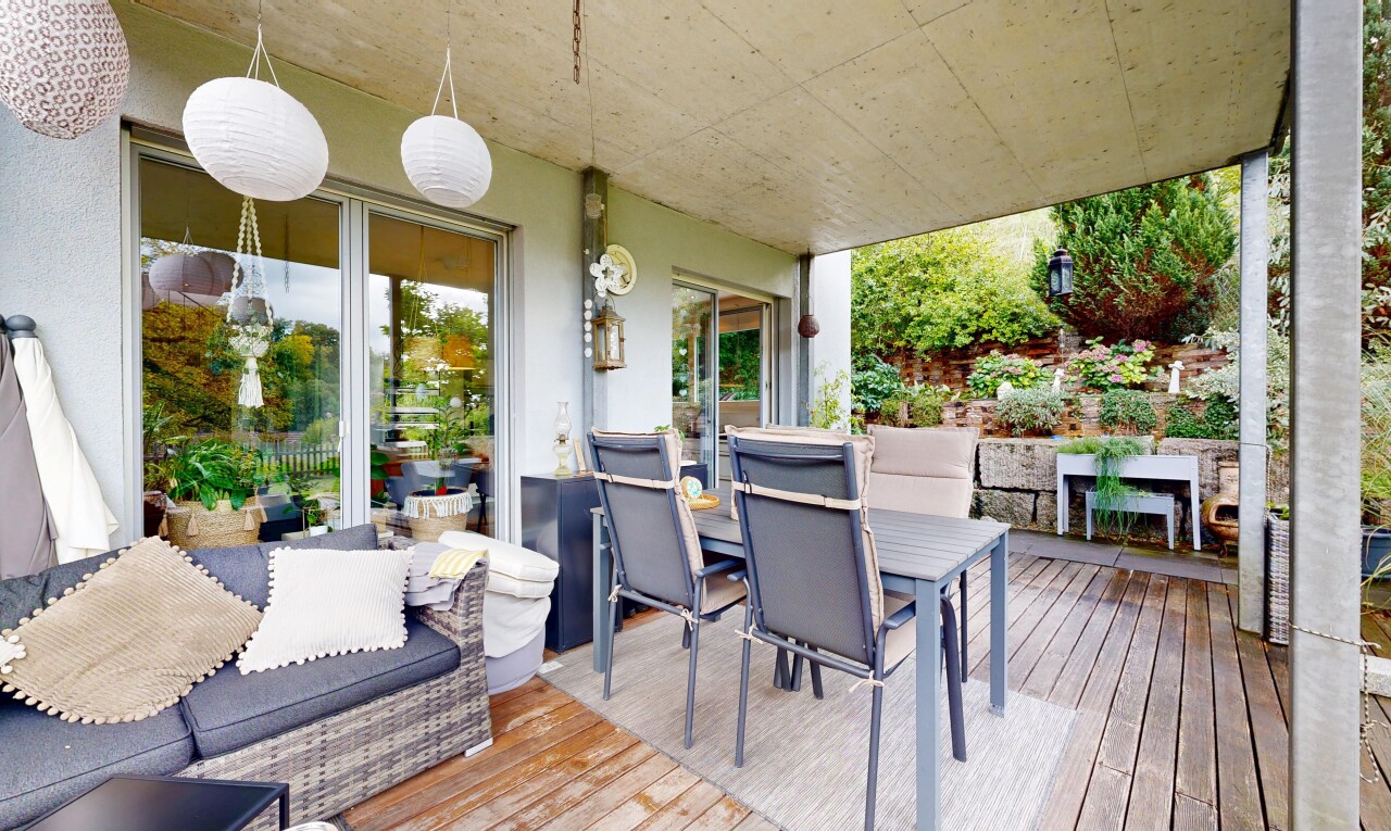 Freistehendes Einfamilienhaus mit Garten und Fernsicht in Biberstein - 8