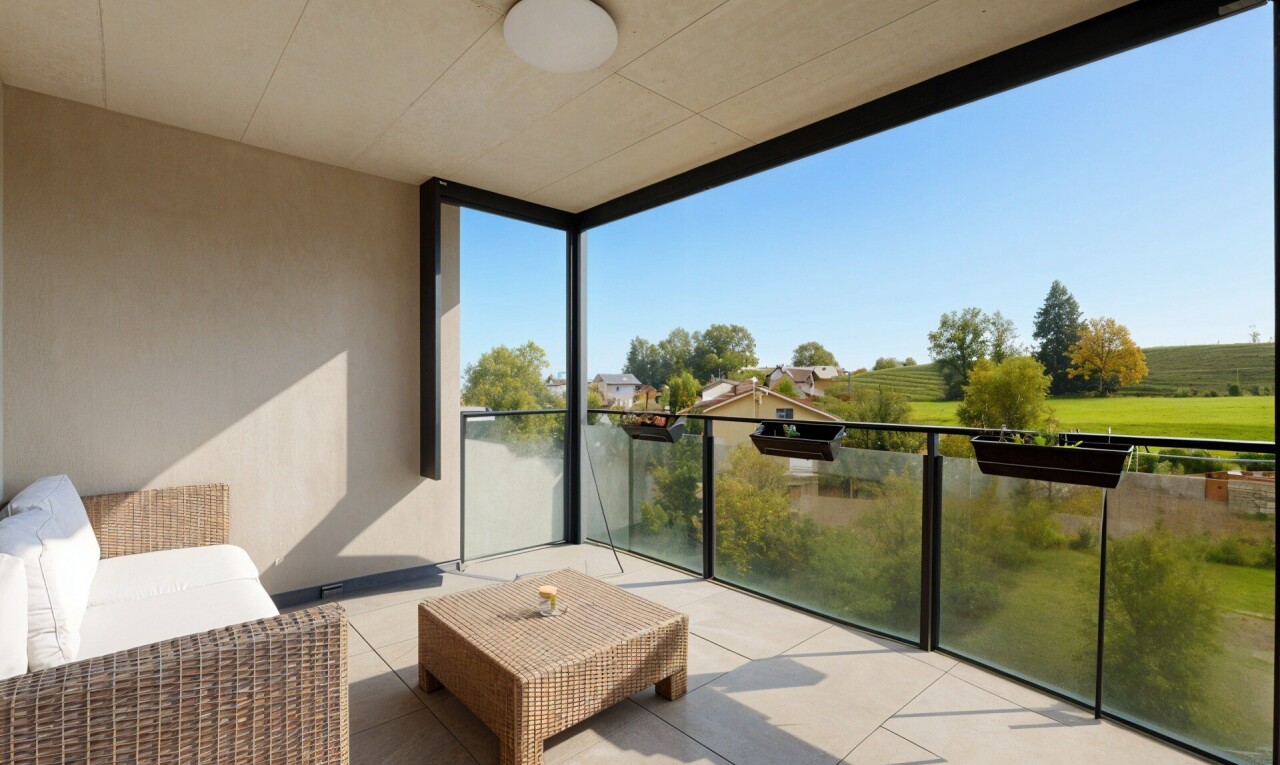 Dernier étage in à La Tour-de-Trême - 1