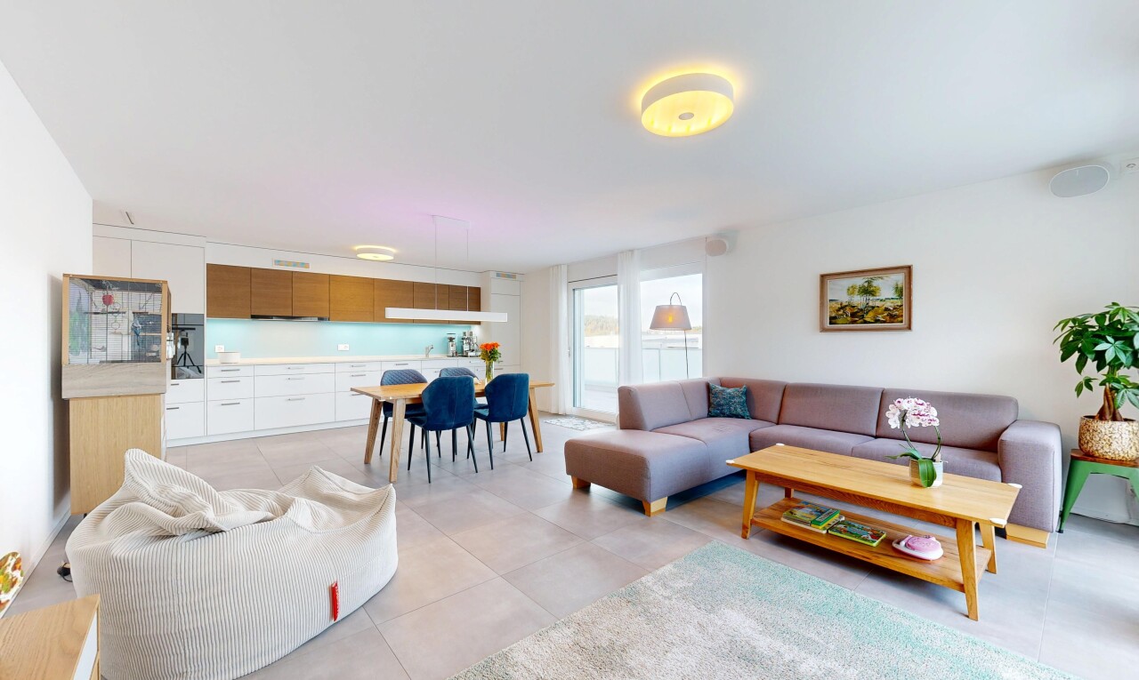Lichtdurchflutete 4.5-Zimmer-Wohnung in Langnau am Albis - 0