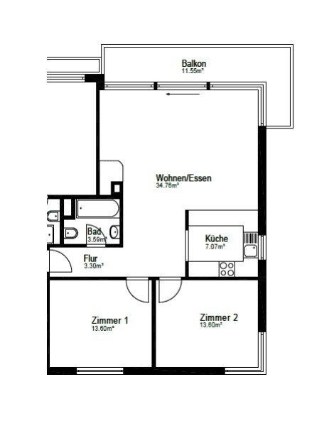 Charmante Wohnung - 7