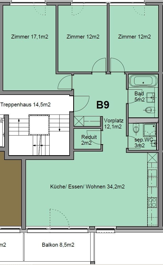 Modernes Wohnen in Breitenbach - ein Mietzins geschenkt - 8