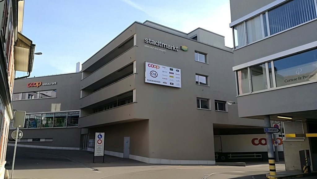 Schaukasten im Stadtmarkt Wil zu vermieten - 0