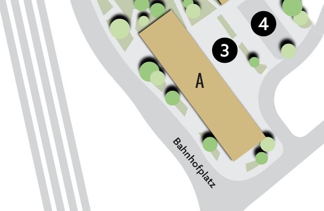 Lagerfläche direkt am Bahnhof Altdorf - 1