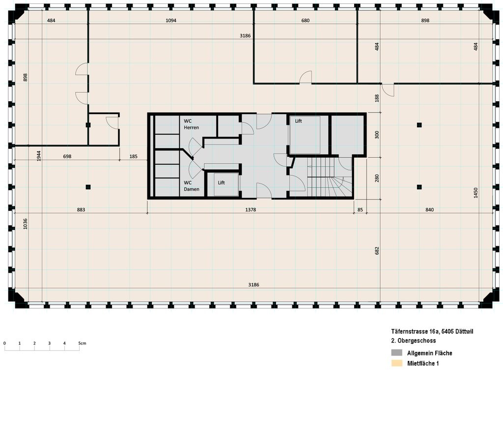 130 m2 - 1'100 m2 - Büroräumlichkeiten im Industriegebiet Täfern - 6