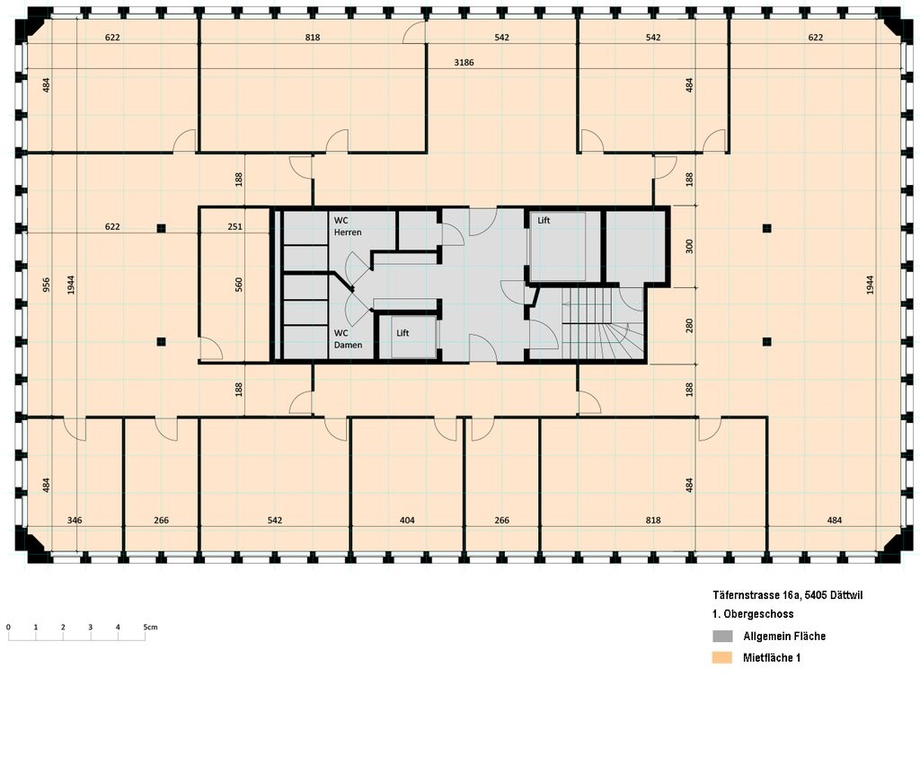 130 m2 - 1'100 m2 - Büroräumlichkeiten im Industriegebiet Täfern - 7