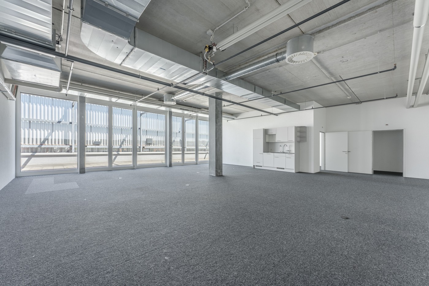 Büro mit sonniger Terrasse - 0