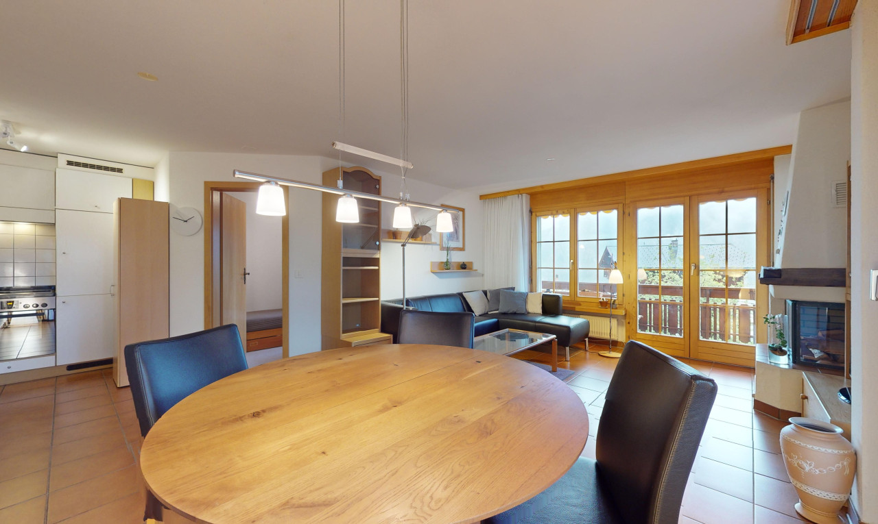 Sonnige 3½-Zimmer-Wohnung mit Alpenblick im Herzen von Grächen - 9