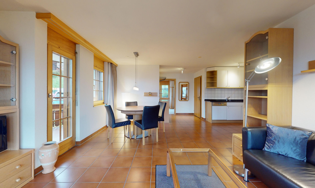 Sonnige 3½-Zimmer-Wohnung mit Alpenblick im Herzen von Grächen - 10